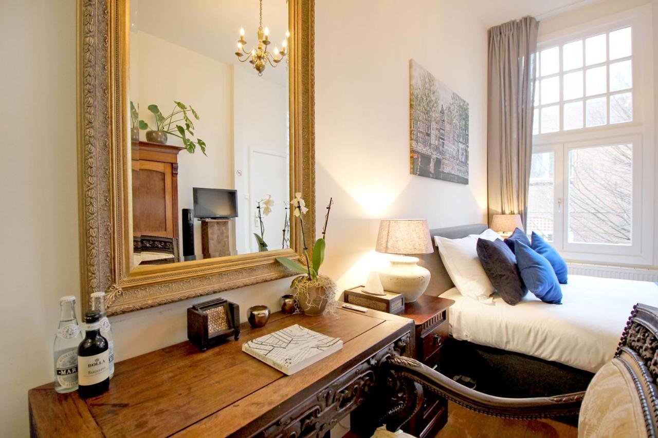 New monumental garden view Studio Amsterdam Kamer foto