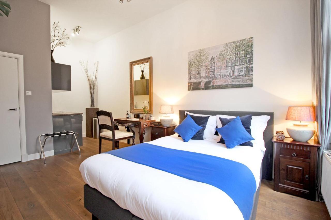 New monumental garden view Studio Amsterdam Kamer foto